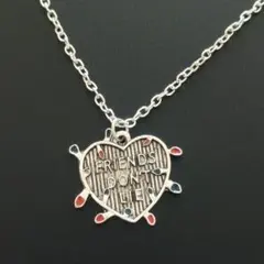 ストレンジャーシングス FRIENDS DON'T LIE ネックレス