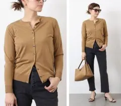 【美品】Deuxieme Classe FFgrace クルーネックカーディガン