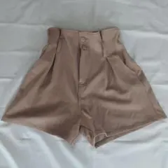 NICE CLAUP ハイウエストショートパンツ フリー