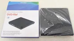 外付けDVD-RWドライブ、ほぼ新品