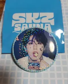 JYP ポップア STRAYKIDS スキズ サウナ ランダム缶バッチ　ハン