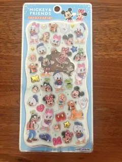 ミッキー フレンズ　プチドロップステッカー　正規品