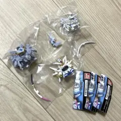 ガシャポン戦士 ZERO 02 彩色フィギュア　カラーVer. 3種セット