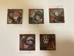 ナルトキャラクターシール5枚