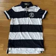Abercrombie & Fitch ストライプ ポロシャツ Sサイズ