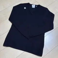 デサント　ゴルフ　セーター　ブラック　M相当