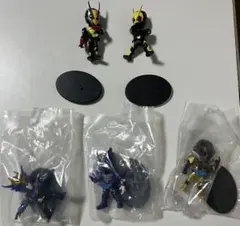 コンバージモーション　仮面ライダー　ビルド　ゼロワン　５体セット