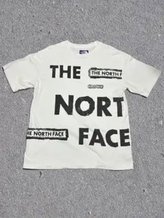 THE NORTH FACE パープルレーベル ロゴT 日本製 Lサイズ