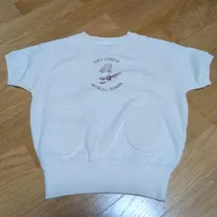 新品タグ付き　しまむら　soft cheese　半袖　トップス　110