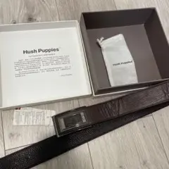 【新品】Hush Puppies ベルト　ブラウン