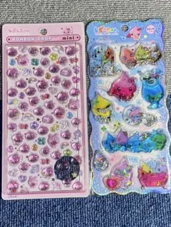 【正規品】しずくちゃん ボンボンドロップシールミニ ウォーターシール 2点セット
