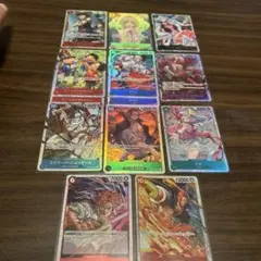 ワンピース トレーディングカード SR12枚　P1枚おまとめセット