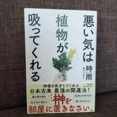 悪い気は植物が吸ってくれる