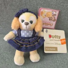 クッキーアン　香港ディズニー　デニム　ぬいぐるみキーホルダー