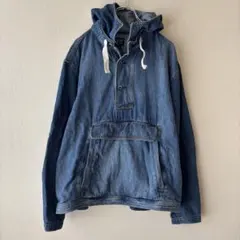 GAP DENIM ギャップ　デニム　プルオーバー　パーカー　ブルゾンアノラックのサムネイル
