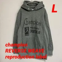 Champion ×リプロダクション レーベル リバースウィーブ ランタグ
