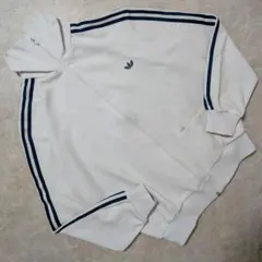 超希少⭐adidas80sデサント社製ヴィンテージトラックジャケットL在原みゆ紀