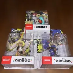 Splatoon amiibo 3体　あつ森amiiboカードセット