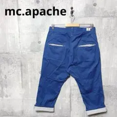 mc.apache mcアパッシェ メンズ ロールアップボーダーチノパン M
