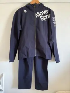 デサント Move Sport ジャージセット ネイビー 薄手 春 夏 メンズL