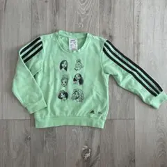 adidas Disneyトレーナー 110サイズ /ミントグリーン
