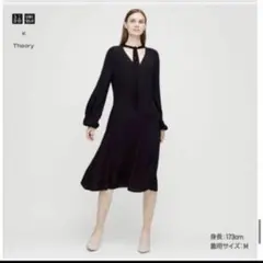 ボウタイ ロングワンピース