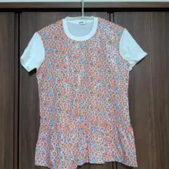 JIL SANDER 花柄切替 半袖Tシャツのサムネイル