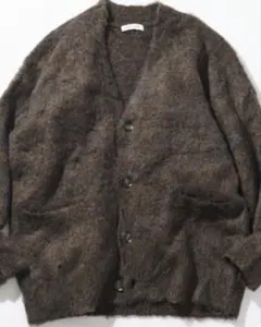 FREAK'SSTORE ブラウン系 毛混紡カーディガン ルーズフィット