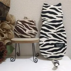 さおりん☆様専用 　 2点おまとめポーチ（ゼブラ）