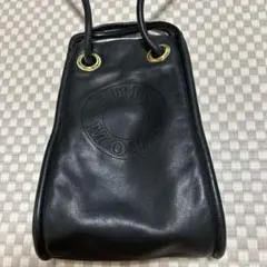 希少LUIS MODA ルイスモダ ヴィンテージ 本革巾着 ショルダーバッグ 