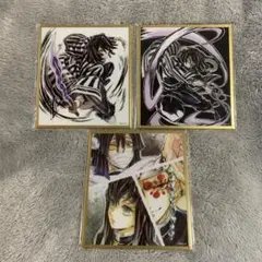 鬼滅の刃 webshopくじ アクリル色紙　伊黒小芭内　時透無一郎　宇髄天元