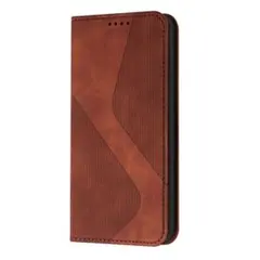 Iphone 14 Pro スマホケース ウォレットケース ブラウン 茶色