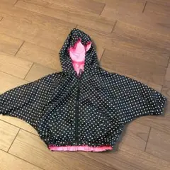 リバーシブルジャンパー　春アウター　水玉
