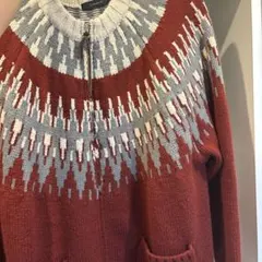 RAGEBLUE ノルディック柄セーター M