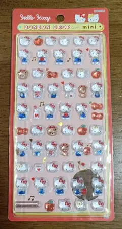 【正規品】ボンボンドロップシール　ミニ　キティ　レッド　サンリオ