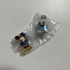ディズニーめじるしアクセサリーWinter ミッキーマウス　スノーギース　2種