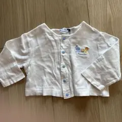 ファミリア 綿100 コットンカーディガン80