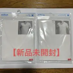 【新品】ユニクロ　UNIQLO エアリズム　Vネック Tシャツ