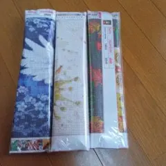 30×40 ダイヤモンドアート キット ラウンド 3点セット 動物系 新品未開封