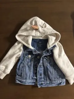 baby GAP ユニコーンフード デニムジャケット 12-18ヶ月