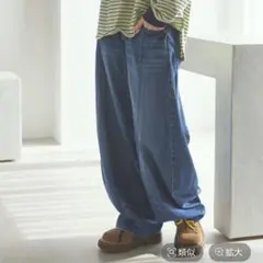 Niko and… NKJ2026 3Dドロップデニムパンツ