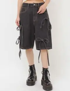 jouetieワイドリボンハーフパンツ