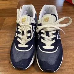 美品‼️限定値下げ‼️New Balance 990v5 ネイビー/ホワイト