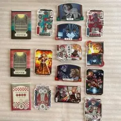 鬼滅の刃　ステッカー　無限列車編　煉獄杏寿郎　猗窩座　魘夢