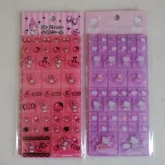 ハローキティ＆マイメロディ シールセット