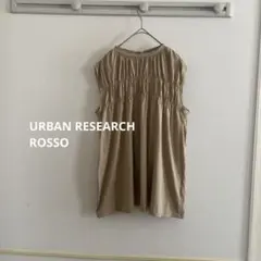 URBAN RESEARCH ROSSO ノースリーブカットソー　リボン