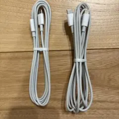 USB-C to Lightningケーブル 2本セット