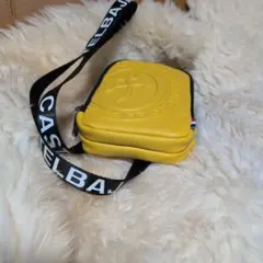 CASTELBAJAC イエローボディバッグ