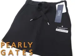 新品● パーリーゲイツ ● 一番星シリーズ　裏起毛スカート　濃紺/M