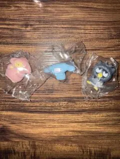 むぎゅぎゅ！　パーカーフィギュア バッドばつ丸/ポムポムプリン/シナモン